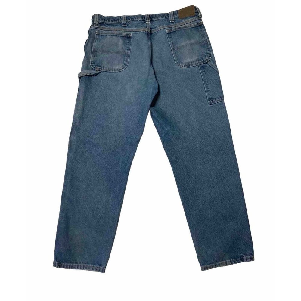 Cabela’s Men’s Cotton Carpenter-Style Blue Jeans Size 40X30.5